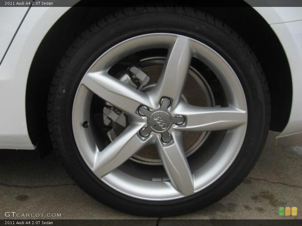 2011 Audi A4 2.0T Sedan Wheel and Tire Photo #43446852