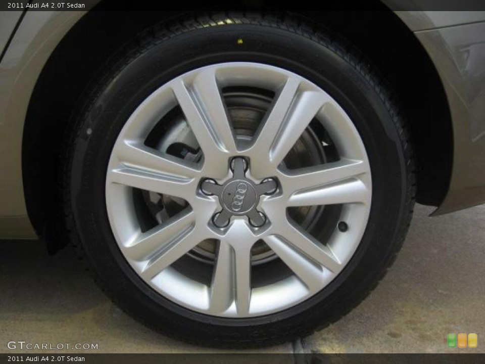 2011 Audi A4 2.0T Sedan Wheel and Tire Photo #43446984