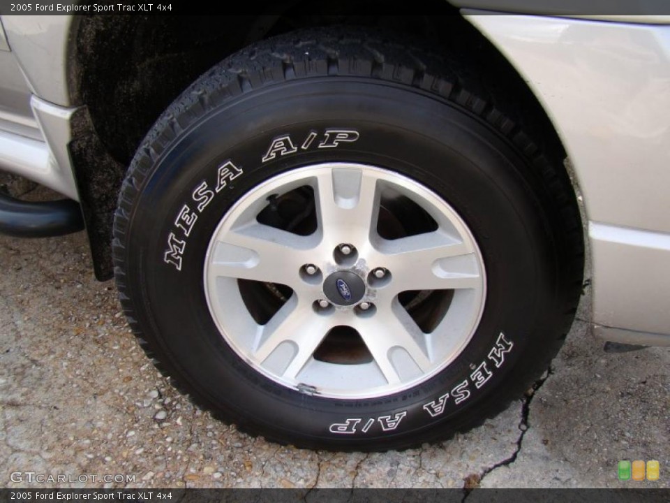 2005 Ford Explorer Sport Trac XLT 4x4 Wheel and Tire Photo #43461772