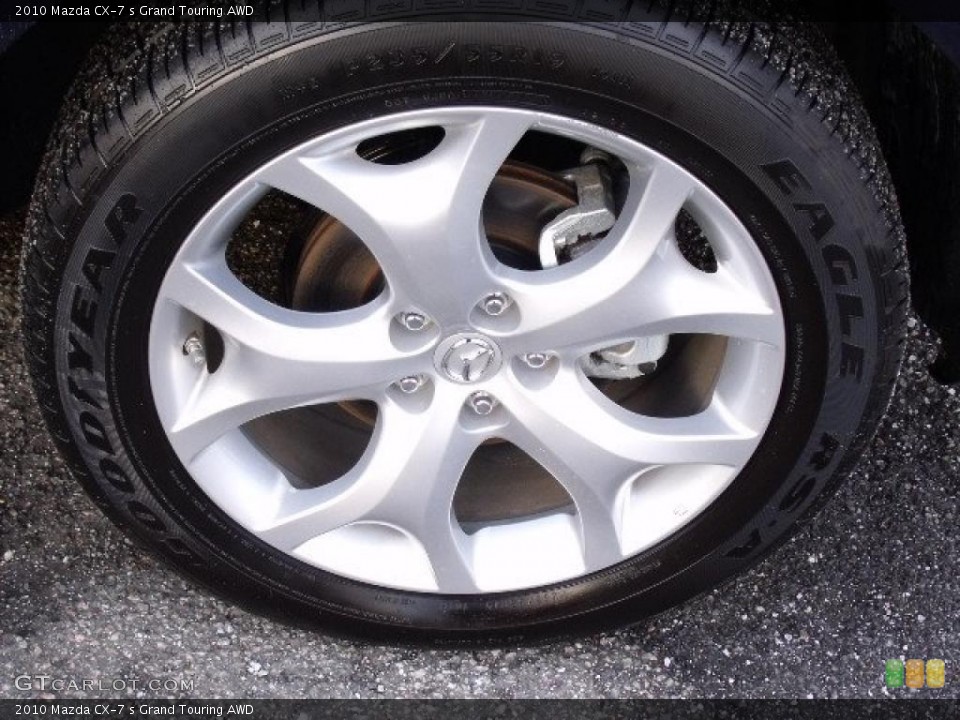 2010 Mazda CX-7 s Grand Touring AWD Wheel and Tire Photo #43468495