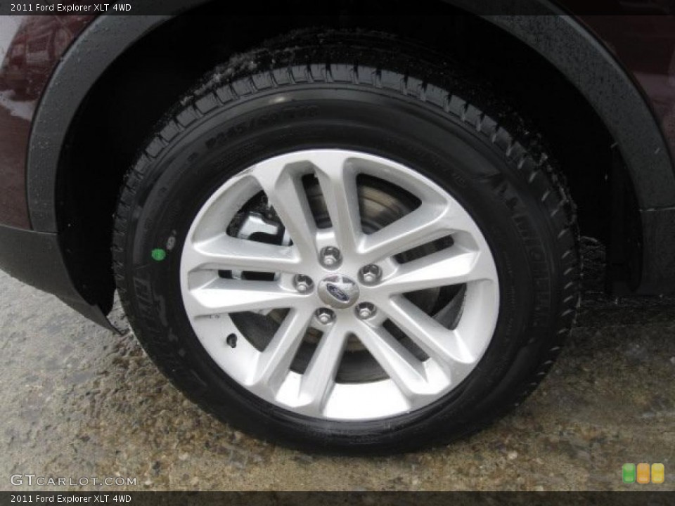 2011 Ford Explorer XLT 4WD Wheel and Tire Photo #43472134