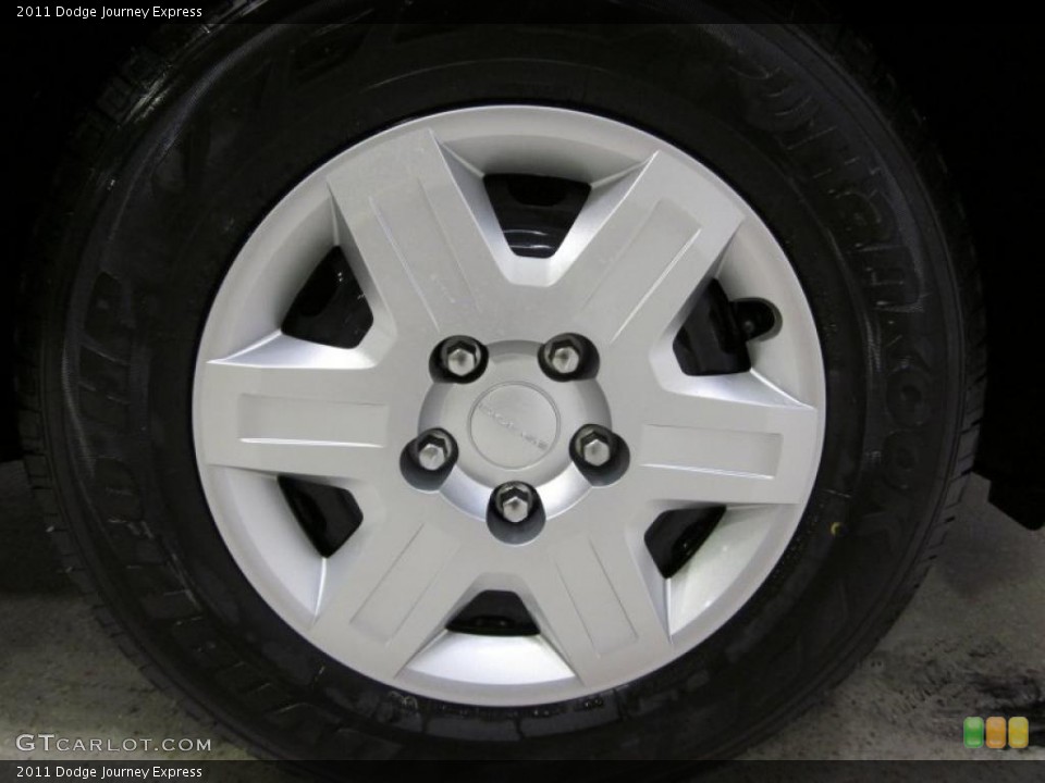 2011 Dodge Journey Express Wheel and Tire Photo #43476510