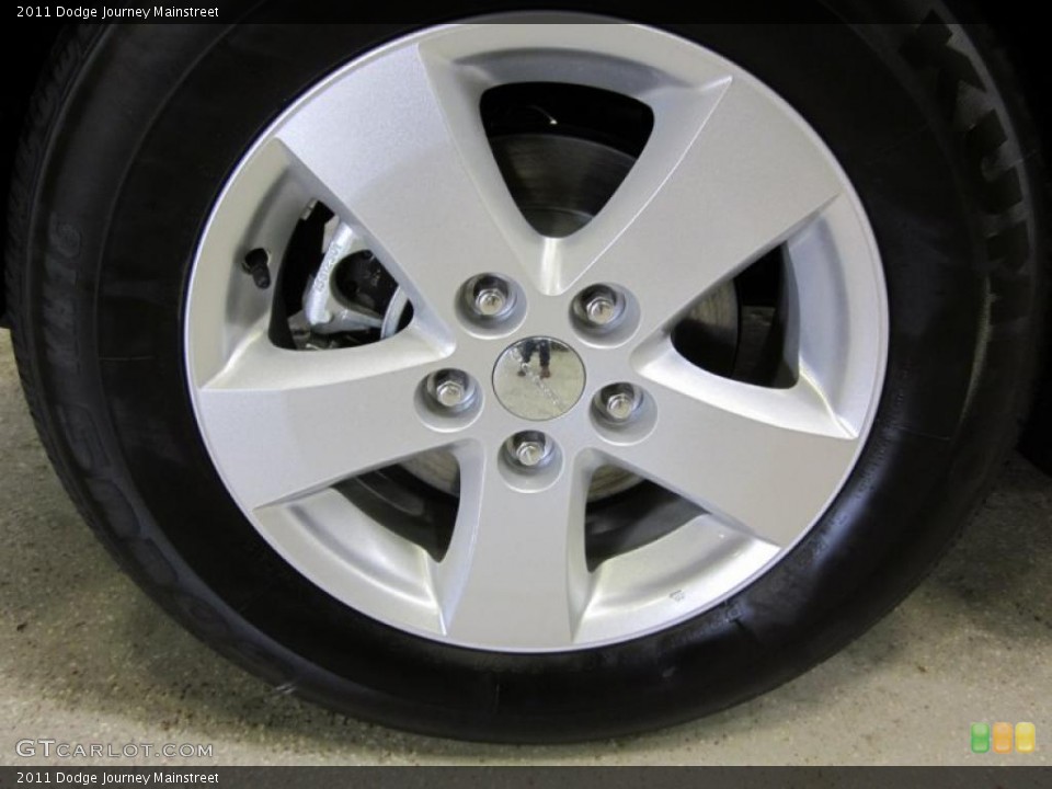 2011 Dodge Journey Mainstreet Wheel and Tire Photo #43477290