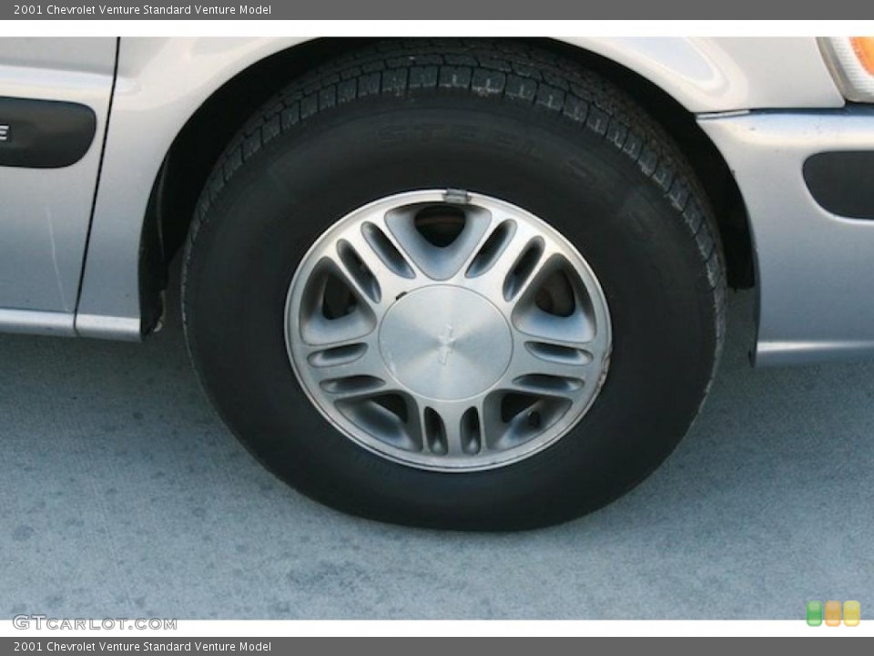 2001 Chevrolet Venture  Wheel and Tire Photo #43489048