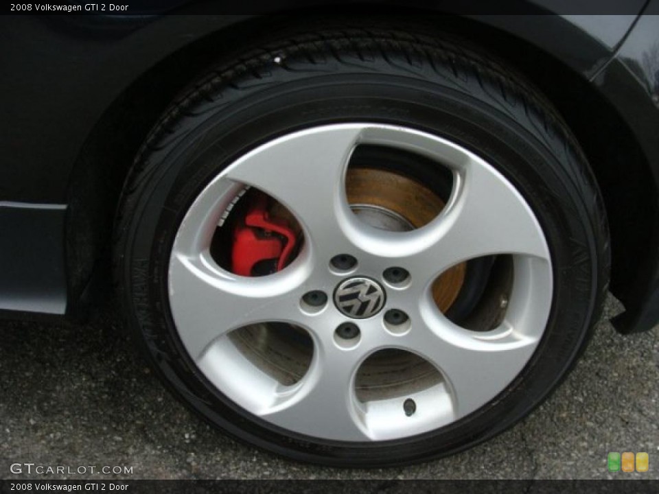 2008 Volkswagen GTI 2 Door Wheel and Tire Photo #43498562