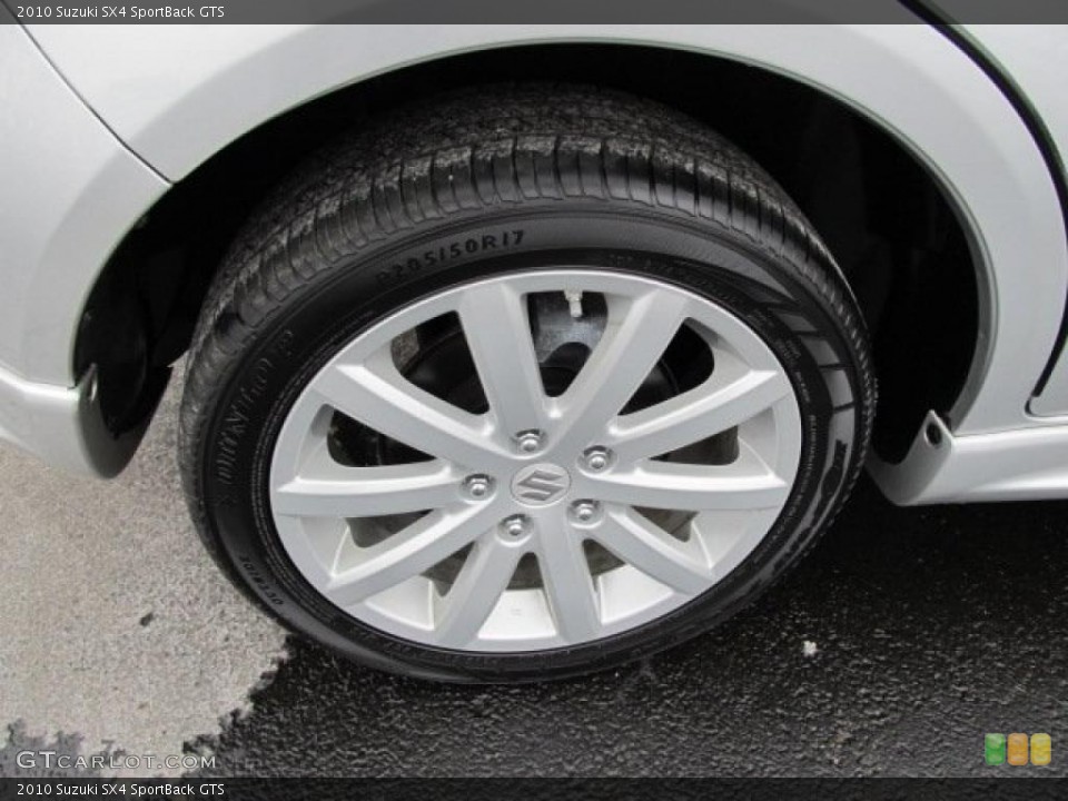 2010 Suzuki SX4 SportBack GTS Wheel and Tire Photo #43508308