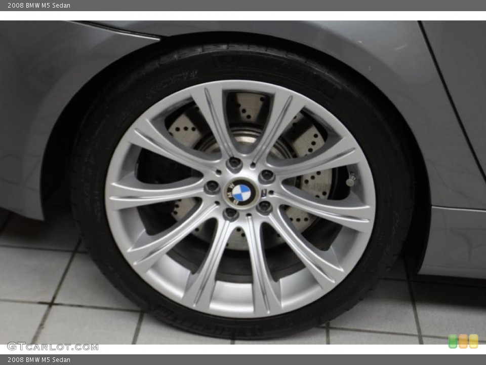 2008 BMW M5 Sedan Wheel and Tire Photo #43511790