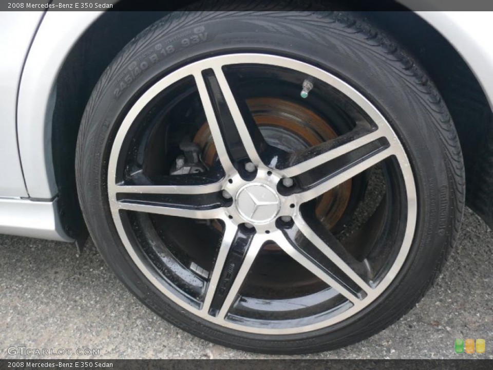 2008 Mercedes-Benz E Custom Wheel and Tire Photo #43515523