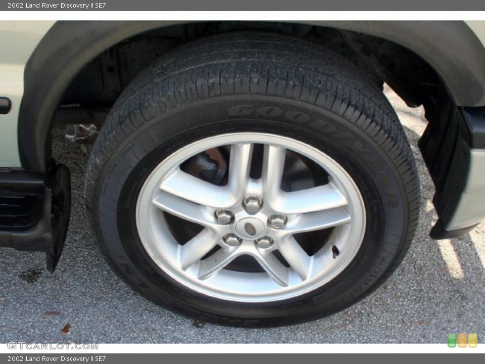 2002 Land Rover Discovery II SE7 Wheel and Tire Photo #43516741