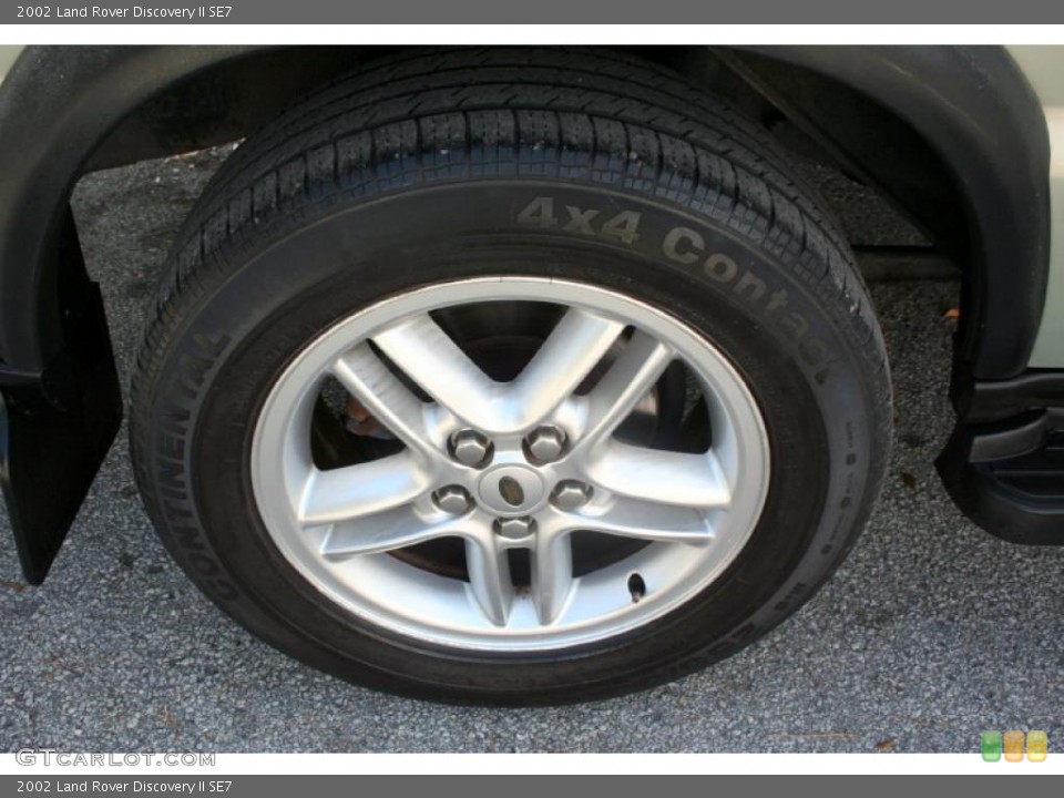 2002 Land Rover Discovery II SE7 Wheel and Tire Photo #43516763