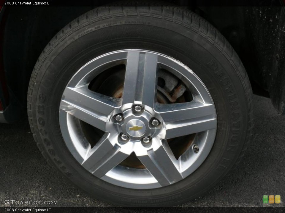 2008 Chevrolet Equinox LT Wheel and Tire Photo #43522471
