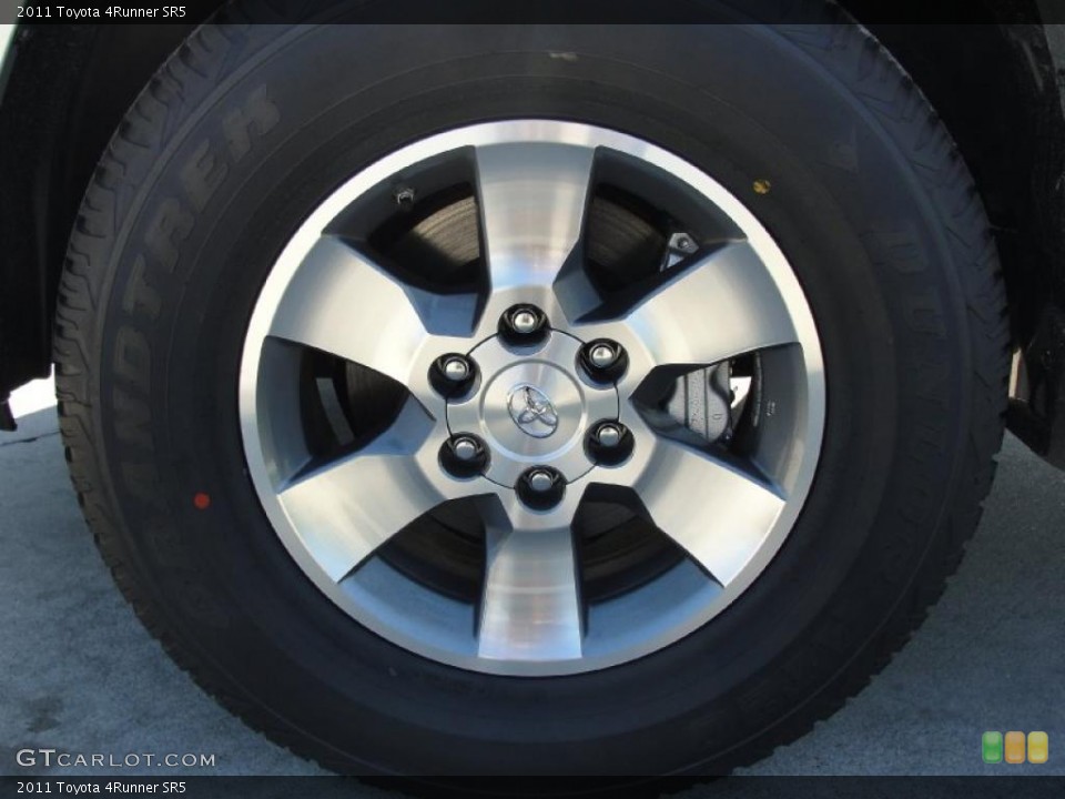 2011 Toyota 4Runner SR5 Wheel and Tire Photo #43532728