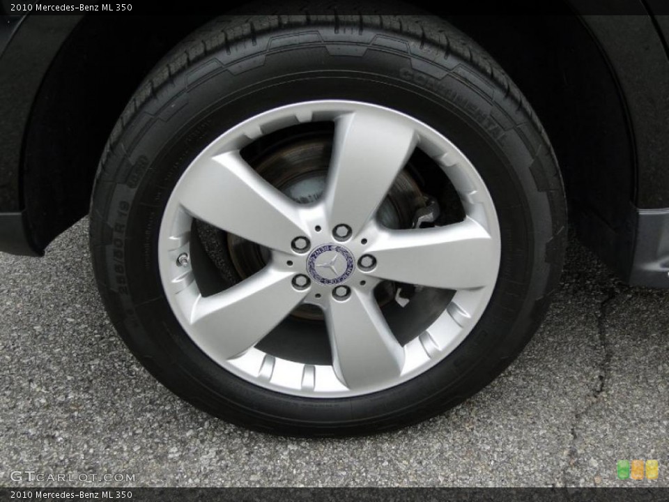 2010 Mercedes-Benz ML 350 Wheel and Tire Photo #43536898