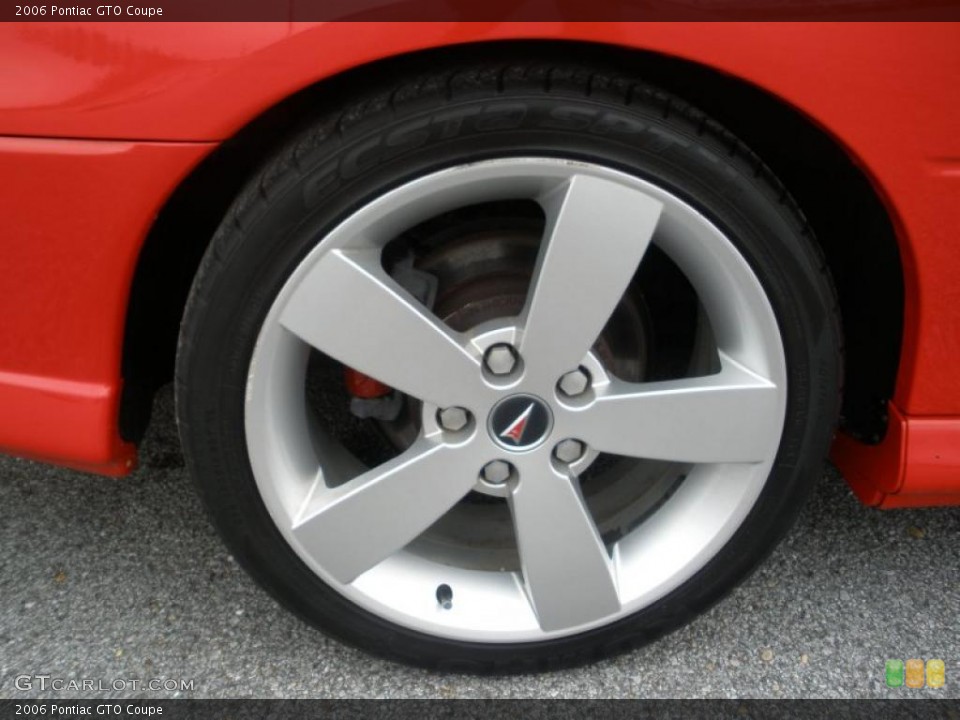 2006 Pontiac GTO Coupe Wheel and Tire Photo #43538837