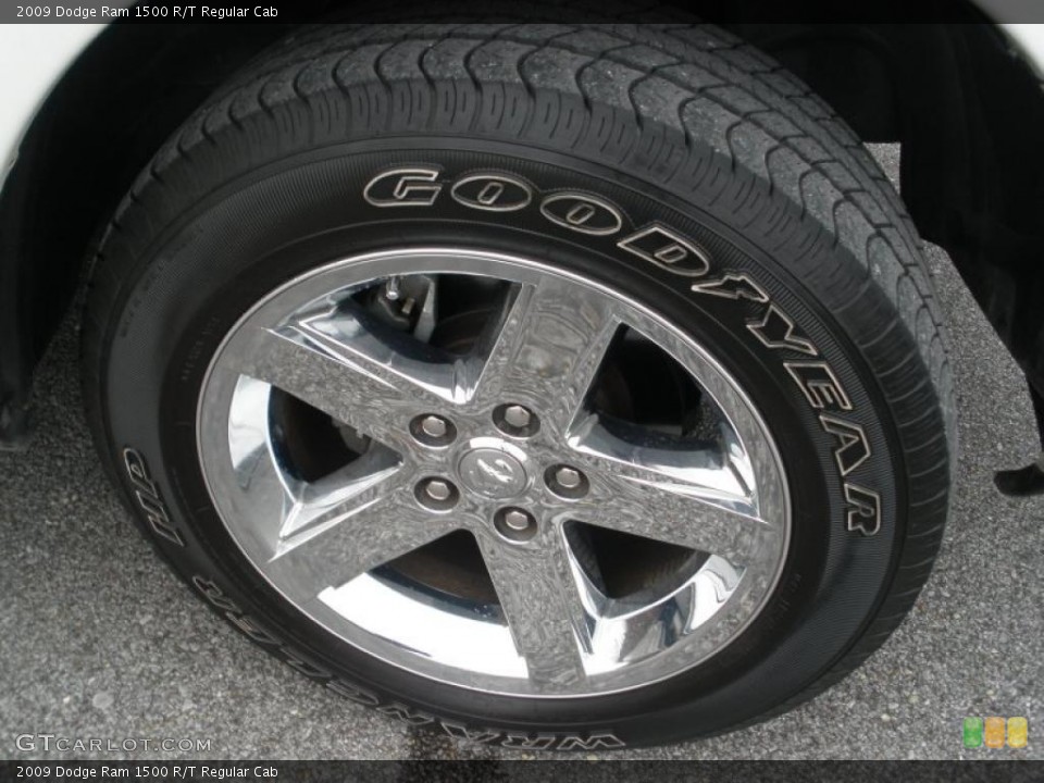 2009 Dodge Ram 1500 R/T Regular Cab Wheel and Tire Photo #43539143