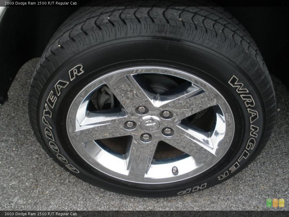 2009 Dodge Ram 1500 R/T Regular Cab Wheel and Tire Photo #43539151