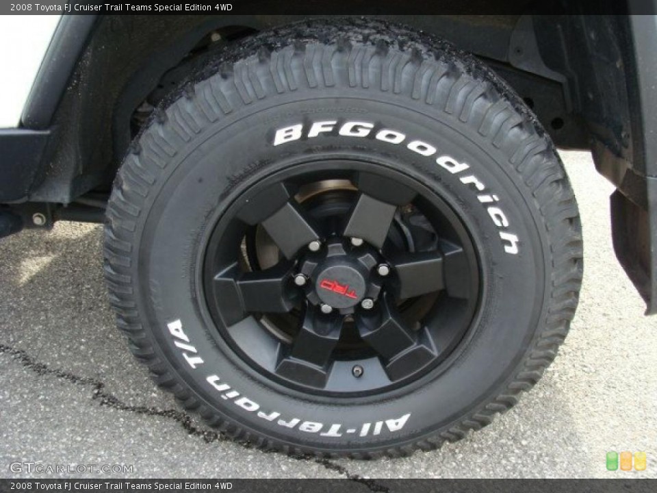 2008 Toyota FJ Cruiser Trail Teams Special Edition 4WD Wheel and Tire Photo #43544860