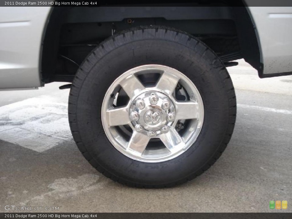 2011 Dodge Ram 2500 HD Big Horn Mega Cab 4x4 Wheel and Tire Photo #43545320