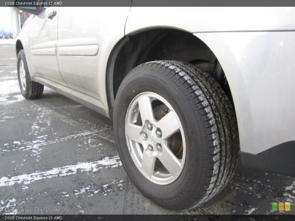 2008 Chevrolet Equinox LS AWD Wheel and Tire Photo #43549189