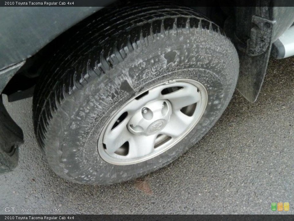 2010 Toyota Tacoma Regular Cab 4x4 Wheel and Tire Photo #43554341