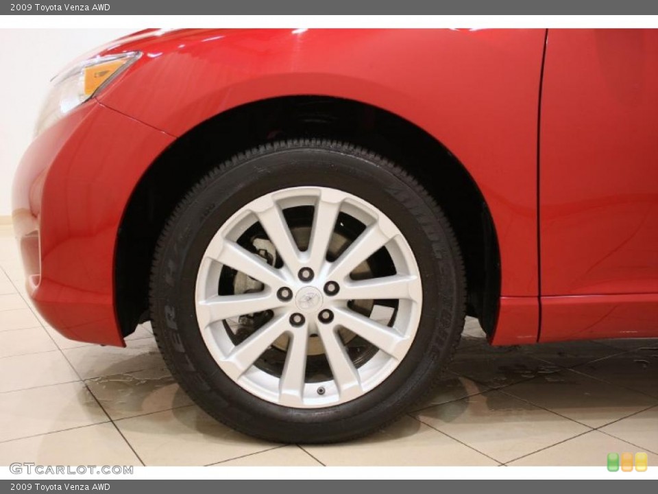 2009 Toyota Venza AWD Wheel and Tire Photo #43561034