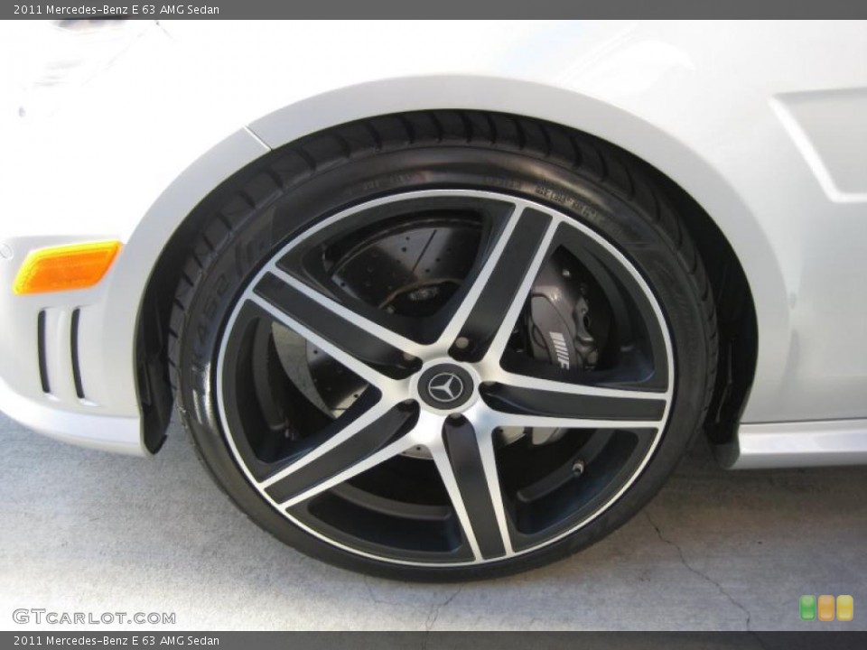 2011 Mercedes-Benz E 63 AMG Sedan Wheel and Tire Photo #43580691