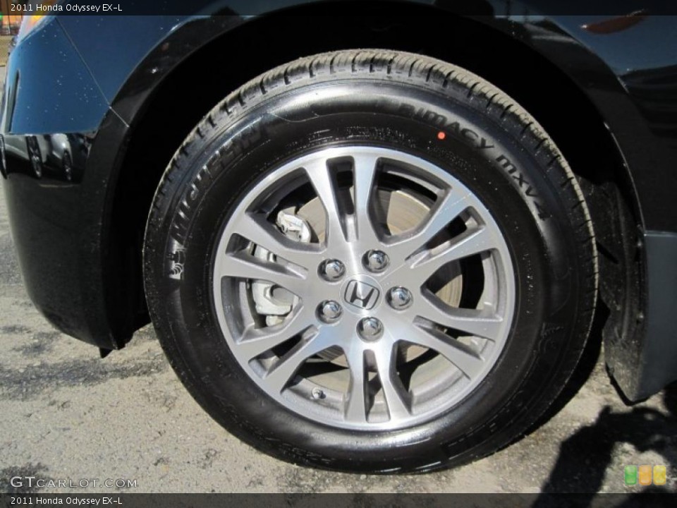 2011 Honda Odyssey EX-L Wheel and Tire Photo #43585123