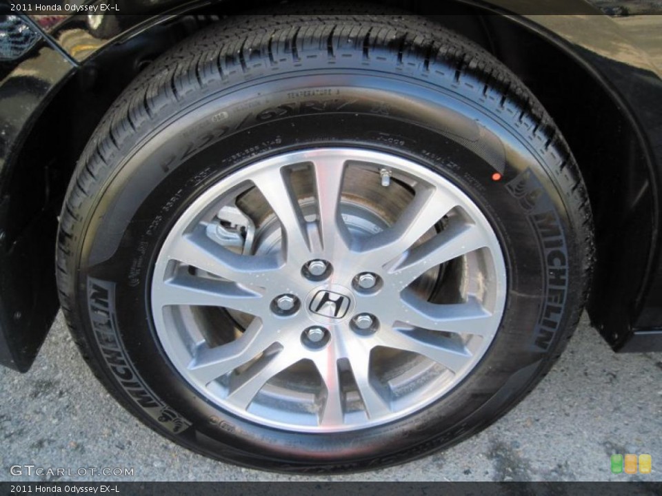 2011 Honda Odyssey EX-L Wheel and Tire Photo #43585151
