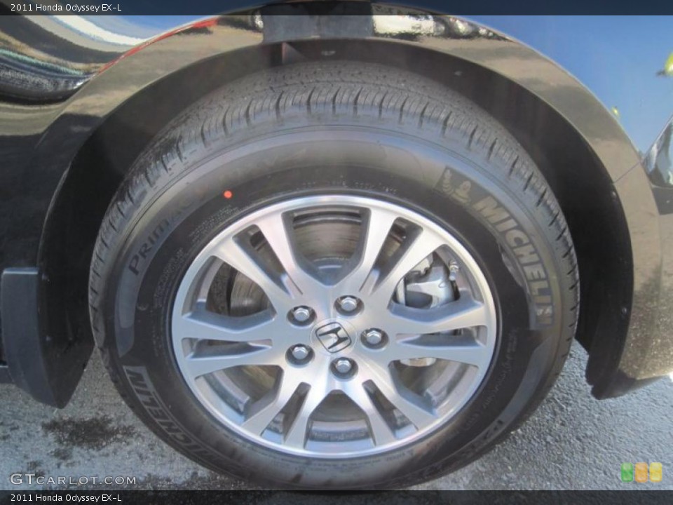 2011 Honda Odyssey EX-L Wheel and Tire Photo #43585167