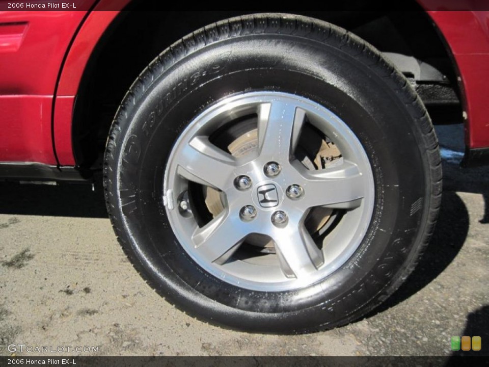 2006 Honda Pilot EX-L Wheel and Tire Photo #43586035