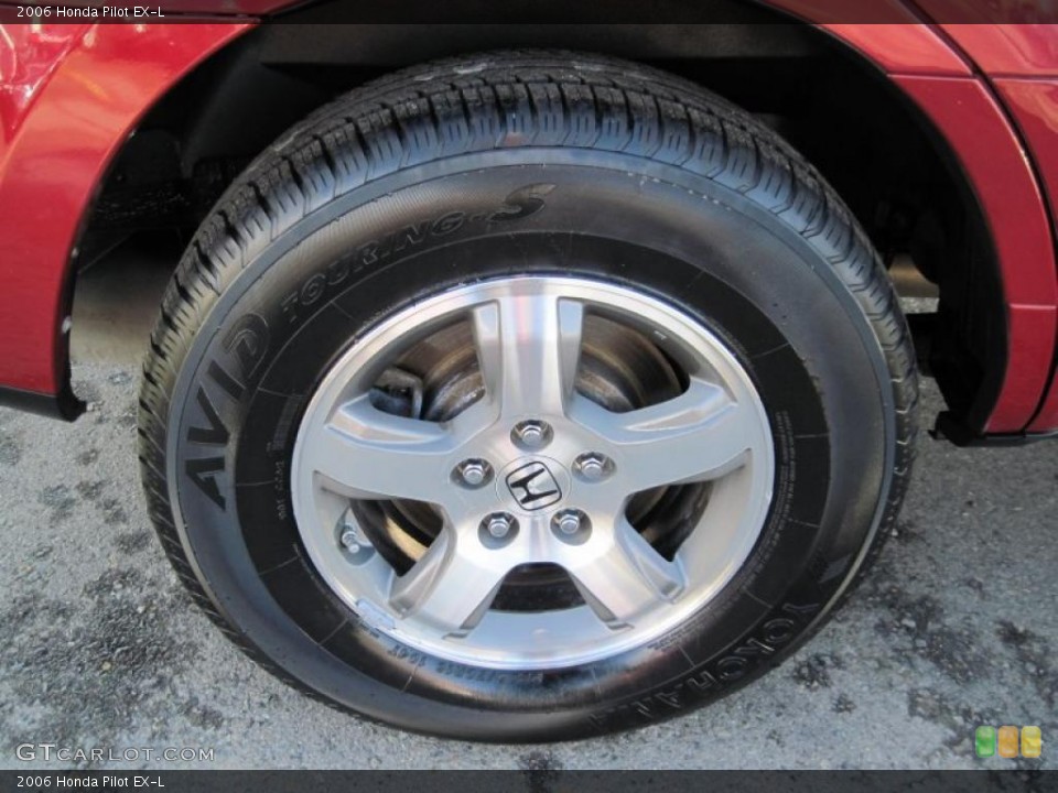 2006 Honda Pilot EX-L Wheel and Tire Photo #43586059