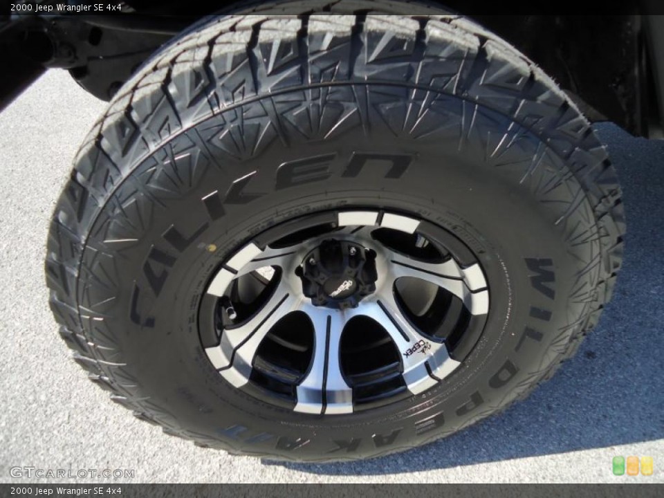 2000 Jeep Wrangler Custom Wheel and Tire Photo #43587867