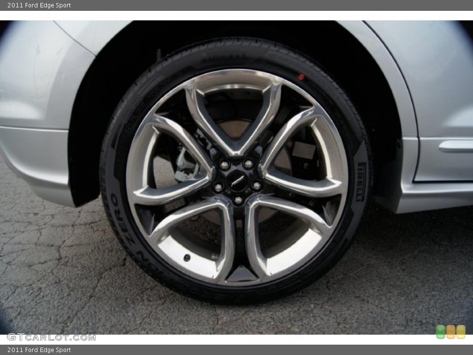 2011 Ford Edge Sport Wheel and Tire Photo #43588999