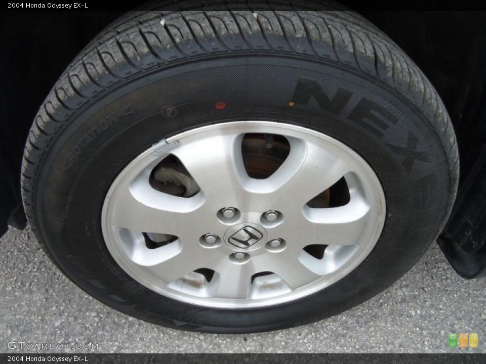 2004 Honda Odyssey EX-L Wheel and Tire Photo #43589495