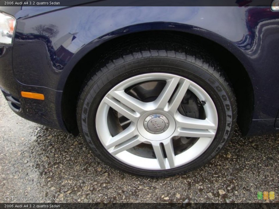 2006 Audi A4 3.2 quattro Sedan Wheel and Tire Photo #43595461