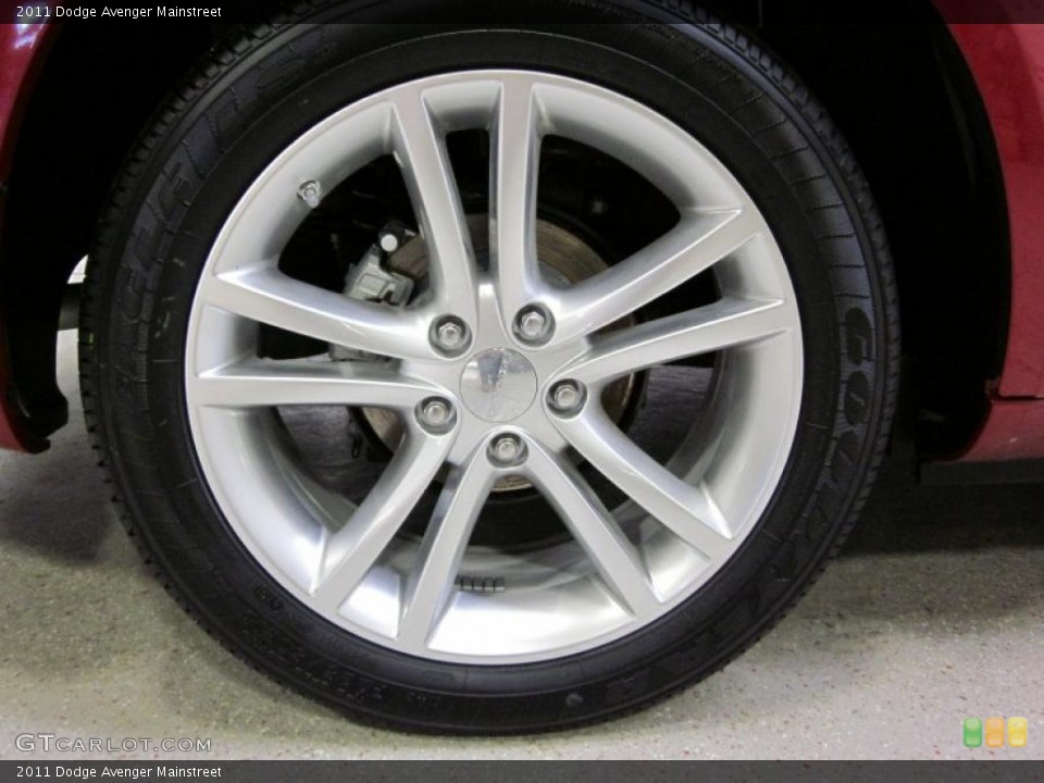 2011 Dodge Avenger Mainstreet Wheel and Tire Photo #43595561