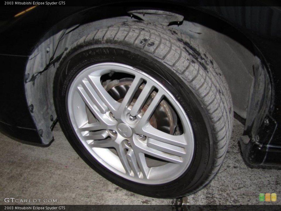 2003 Mitsubishi Eclipse Spyder GTS Wheel and Tire Photo #43622296