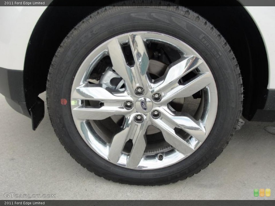 2011 Ford Edge Limited Wheel and Tire Photo #43631432