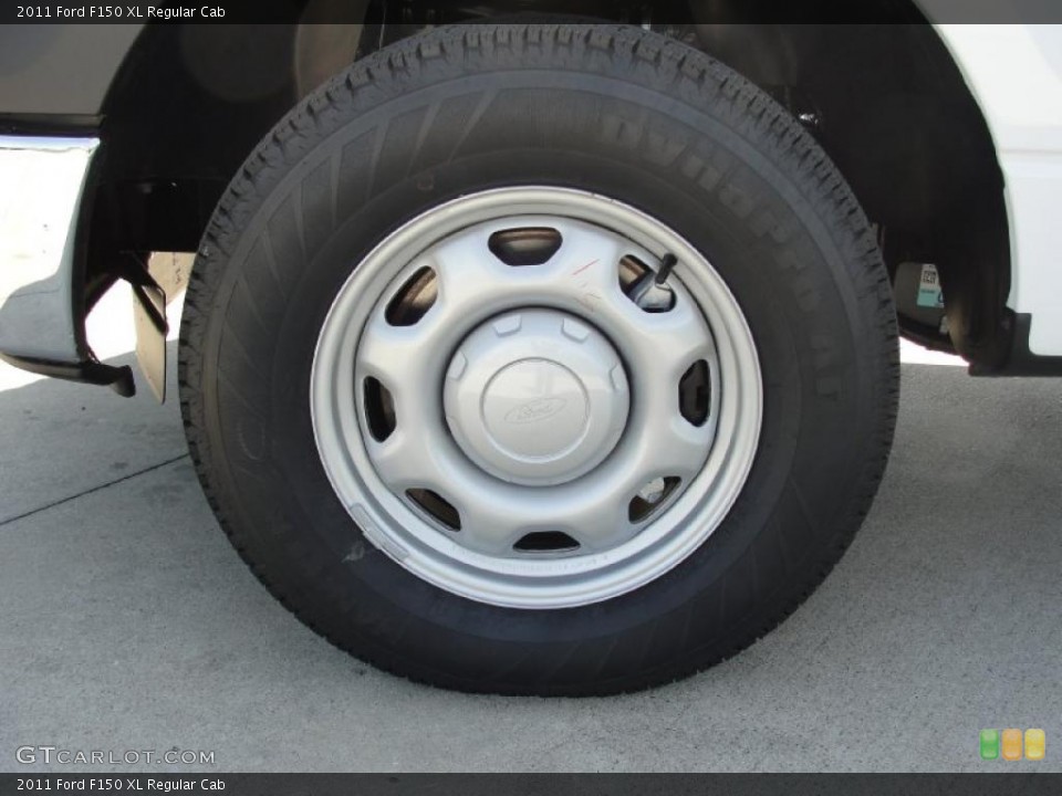 2011 Ford F150 XL Regular Cab Wheel and Tire Photo #43635504