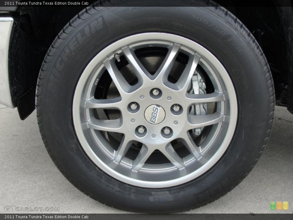 2011 Toyota Tundra Texas Edition Double Cab Wheel and Tire Photo #43637212