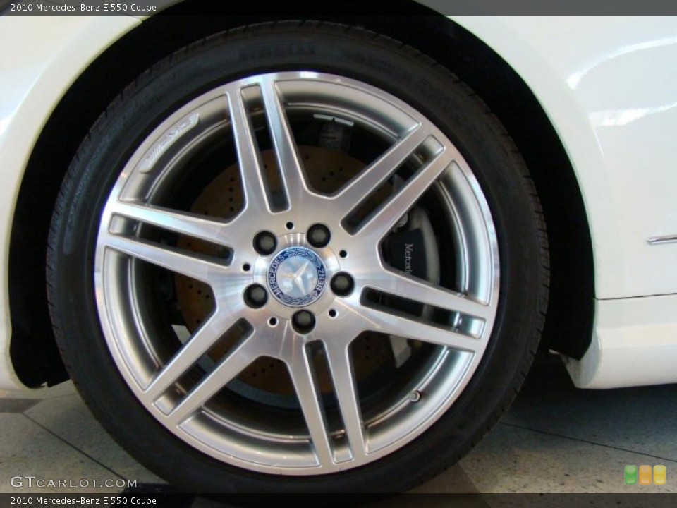 2010 Mercedes-Benz E 550 Coupe Wheel and Tire Photo #43690128