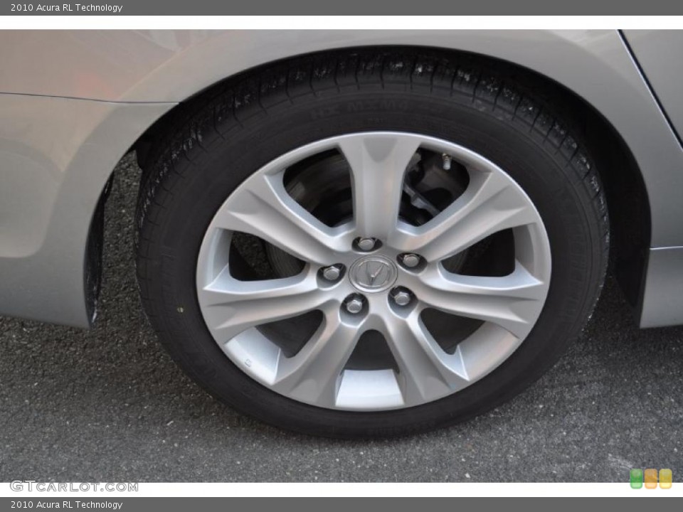 2010 Acura RL Technology Wheel and Tire Photo #43702408