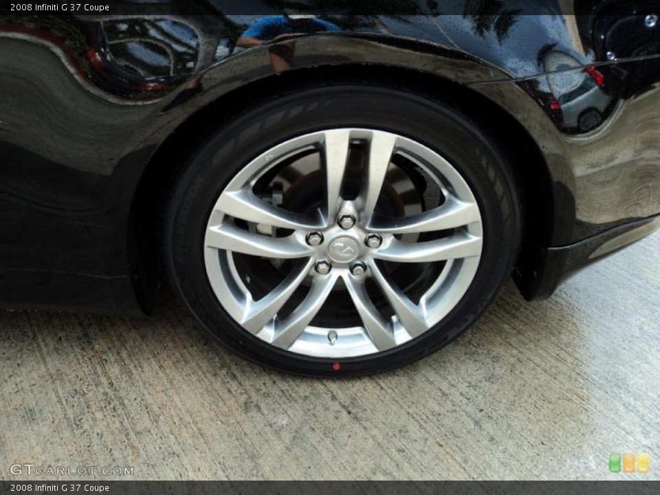 2008 Infiniti G 37 Coupe Wheel and Tire Photo #43705156