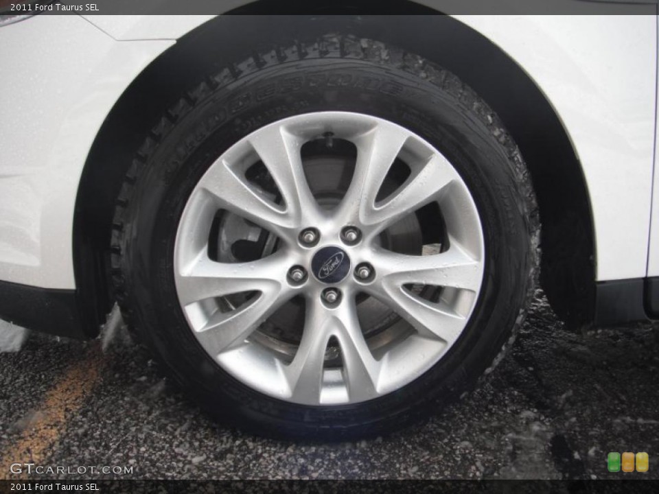 2011 Ford Taurus SEL Wheel and Tire Photo #43750240