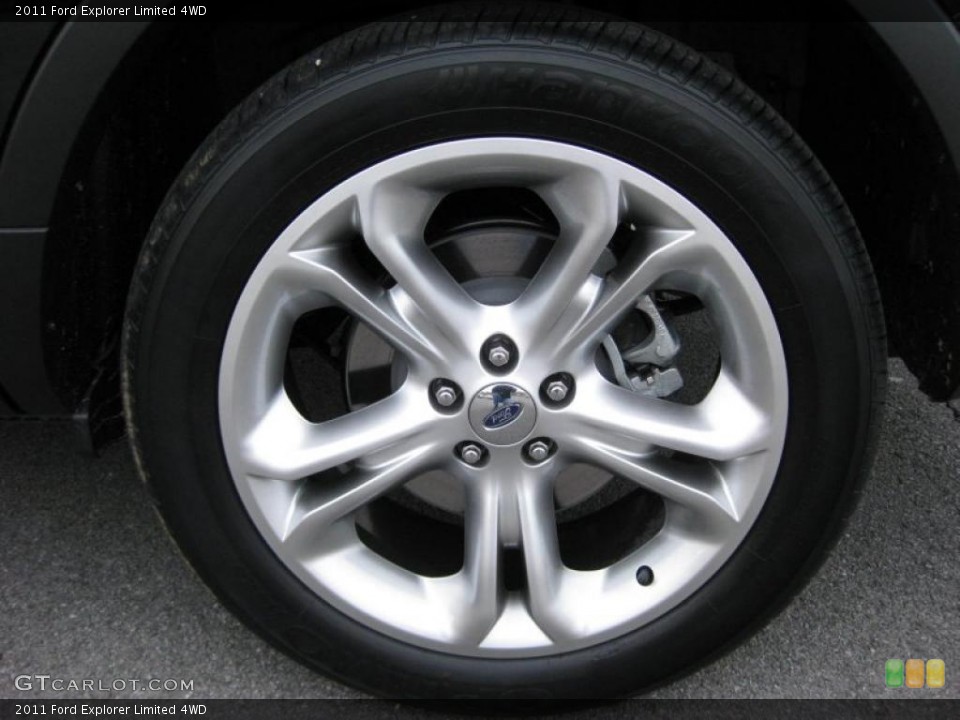 2011 Ford Explorer Limited 4WD Wheel and Tire Photo #43769356