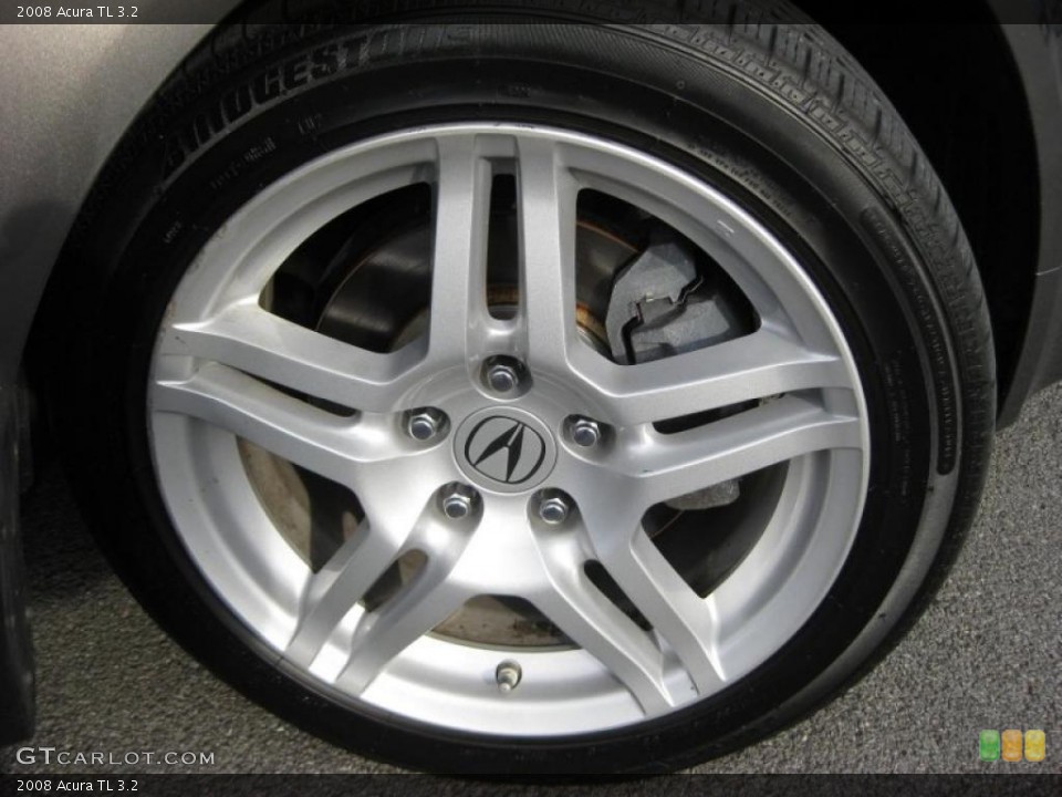 2008 Acura TL 3.2 Wheel and Tire Photo #43775156