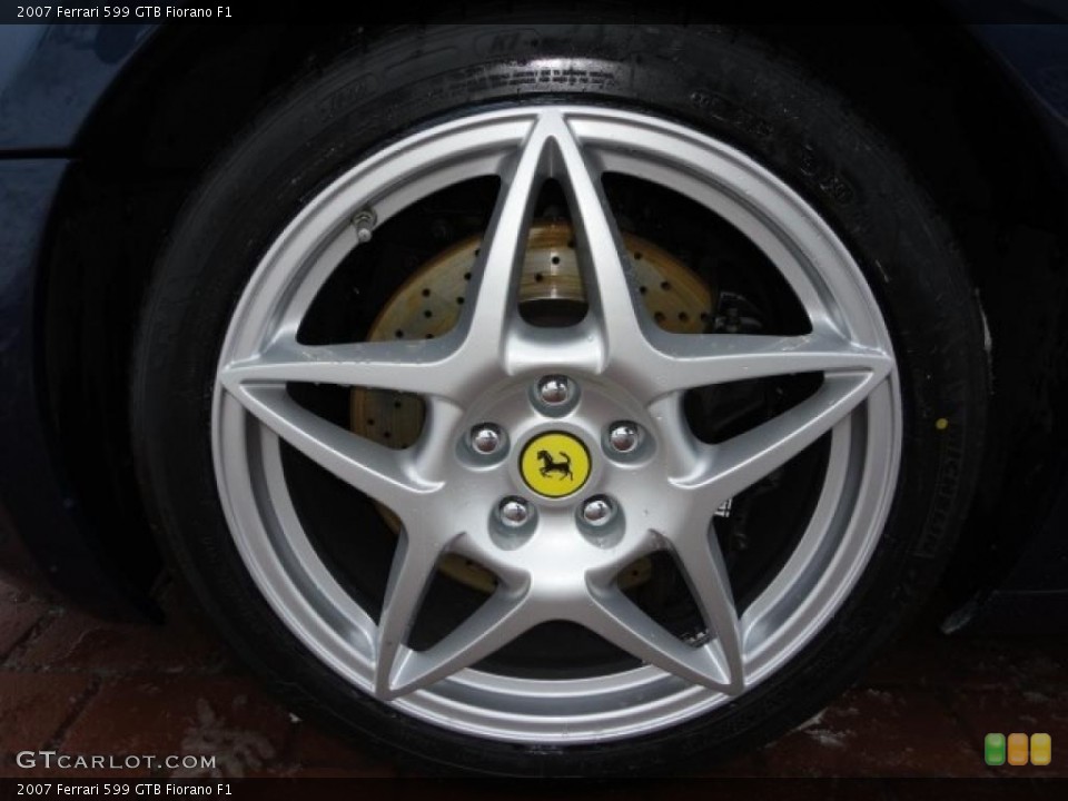 2007 Ferrari 599 GTB Fiorano F1 Wheel and Tire Photo #43784154