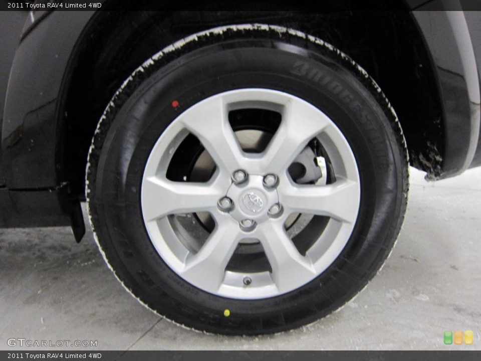 2011 Toyota RAV4 Limited 4WD Wheel and Tire Photo #43788170
