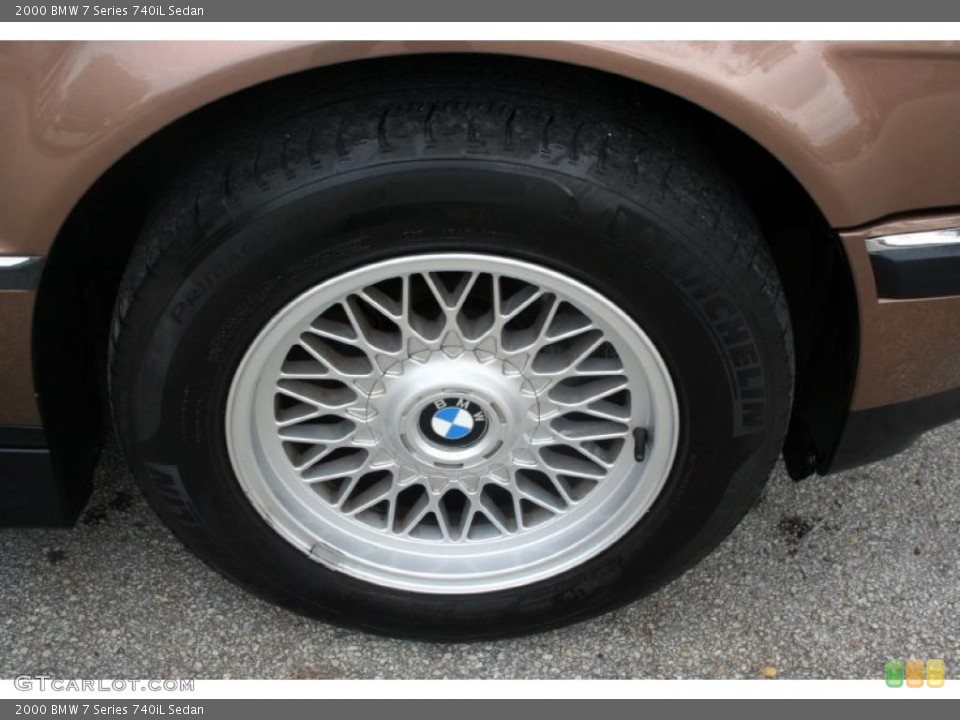 2000 BMW 7 Series 740iL Sedan Wheel and Tire Photo #43789162