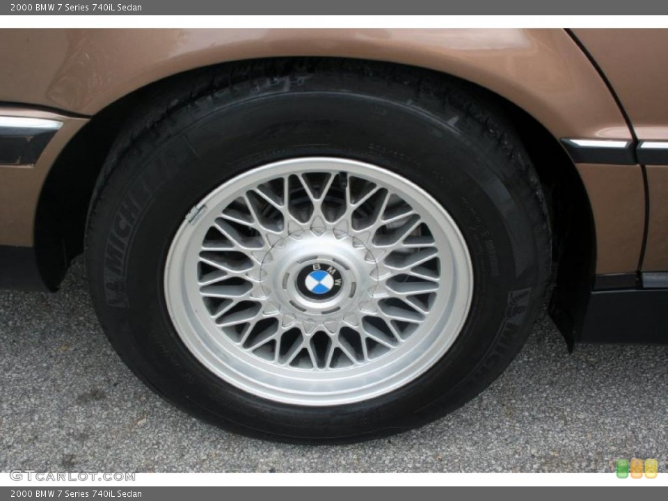 2000 BMW 7 Series 740iL Sedan Wheel and Tire Photo #43789176